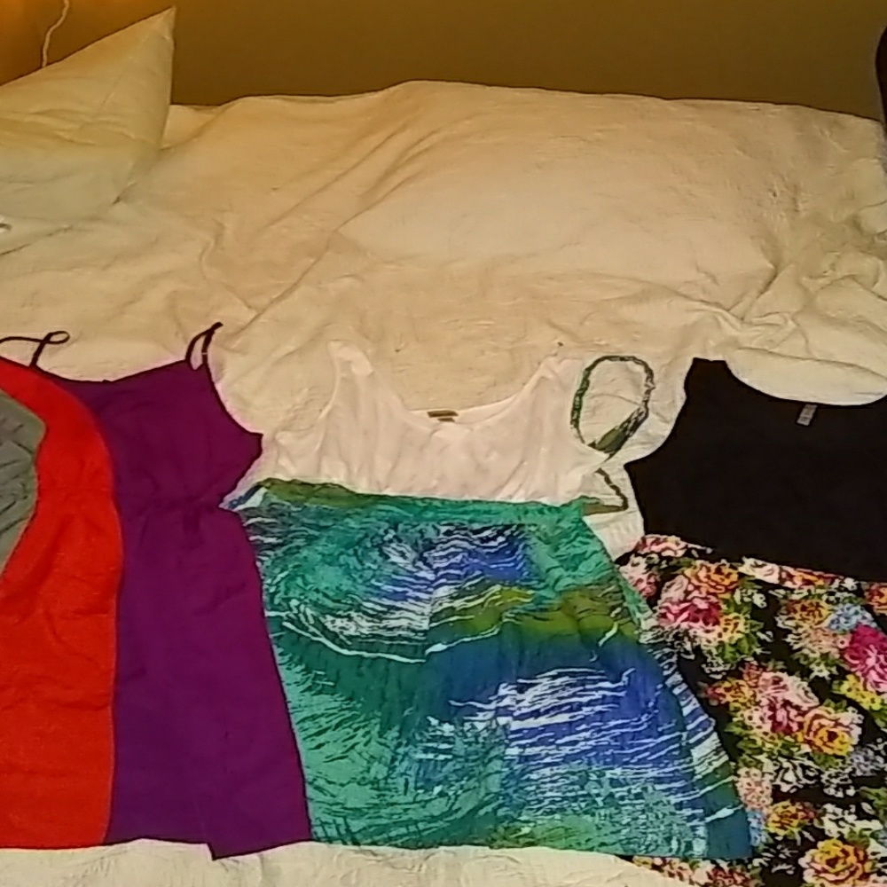 Three dresses from Target